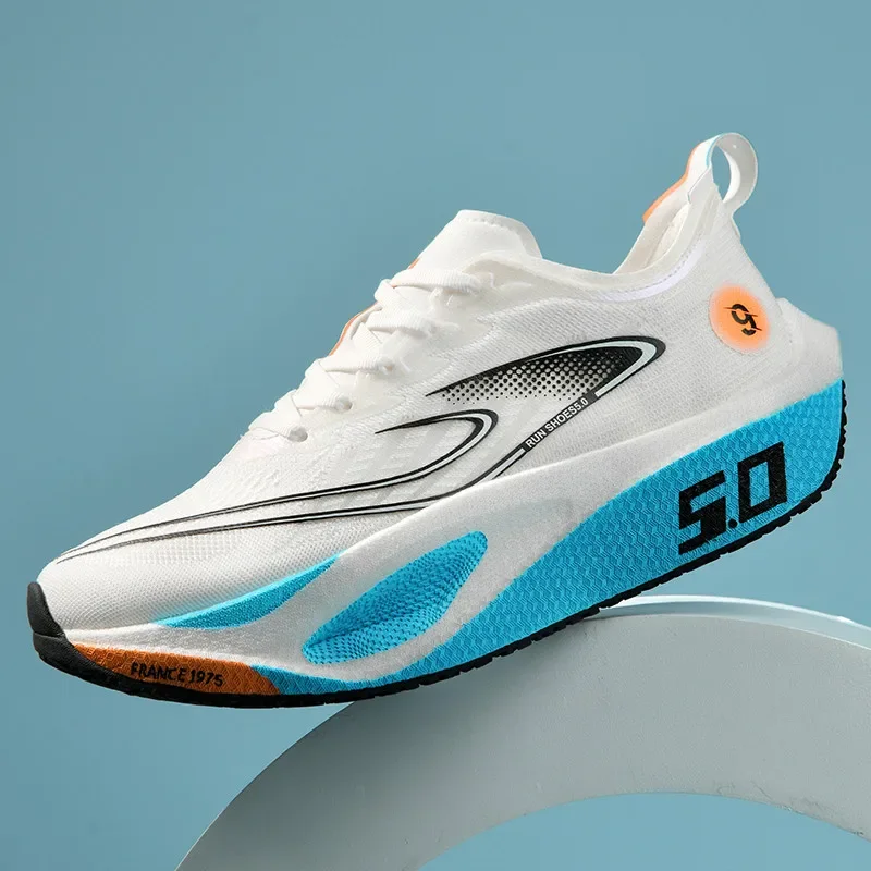 Carbon Plate Marathon Racing Shoes - Unisex 2025, Vollcarbon-Platten-Laufschuhe, professionelle Marathon-Rennen, leichte,