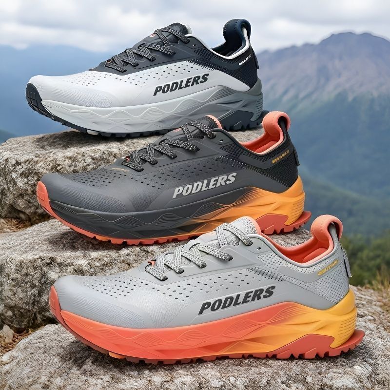 Anti Slip Trail Running Sneakers - Original Marken-Offroad-Laufschuh mit breitem Fußbett für