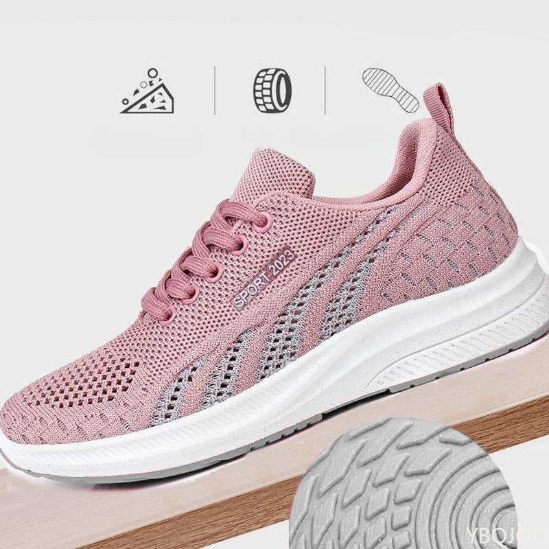 Große Größen Frühling und Herb – Breathable Mesh Athletic Shoes Bewertung und Preis
