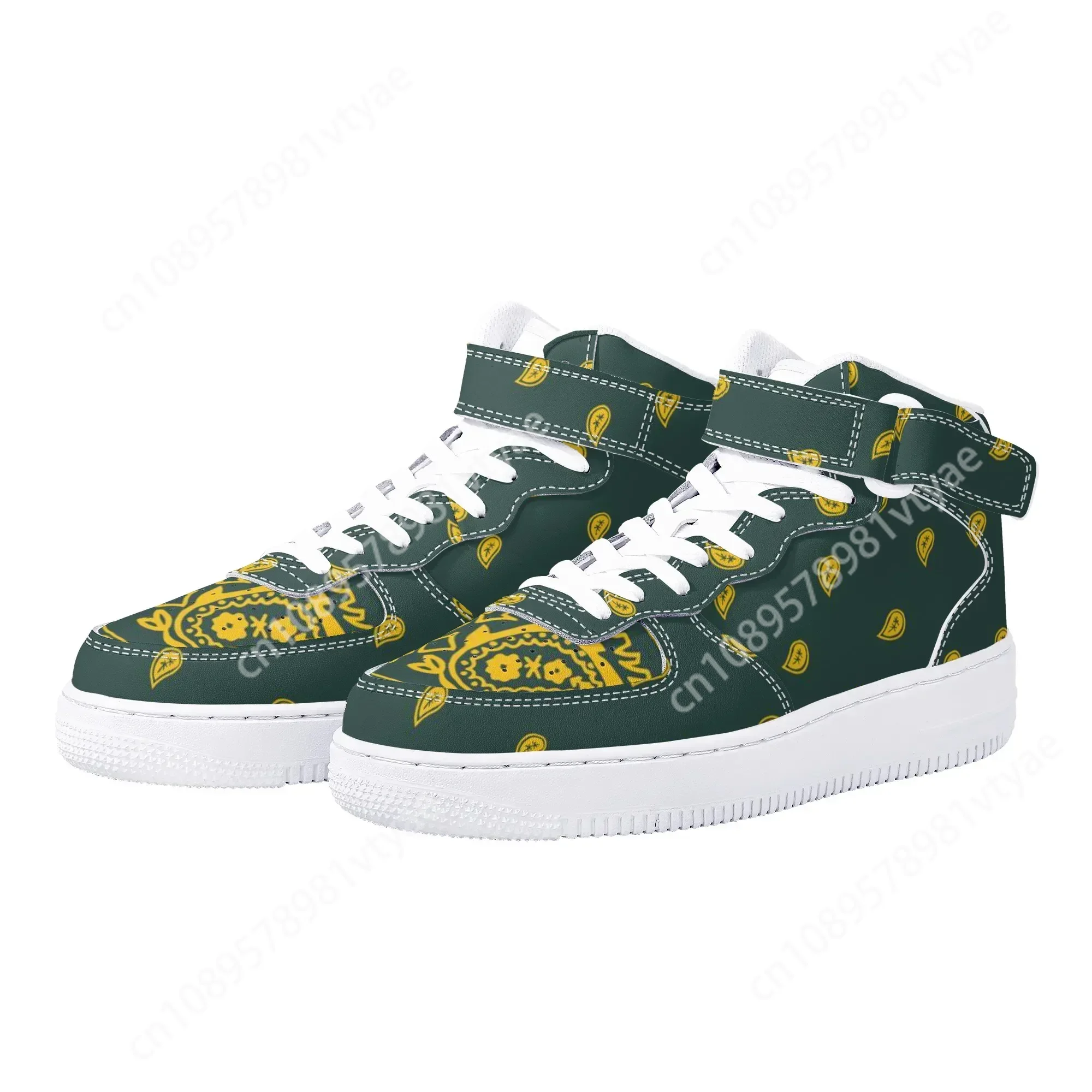 Neuheiten Bandana Print Männer – Breathable Mesh Athletic Shoes Bewertung und Preis