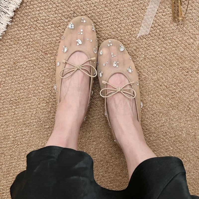 Elegante Damen-Ballerinas mit  – Boots Bewertung und Preis