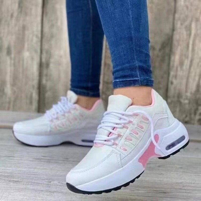 Damenmode-Sneaker mit Plateau, – Breathable Mesh Athletic Shoes Bewertung und Preis
