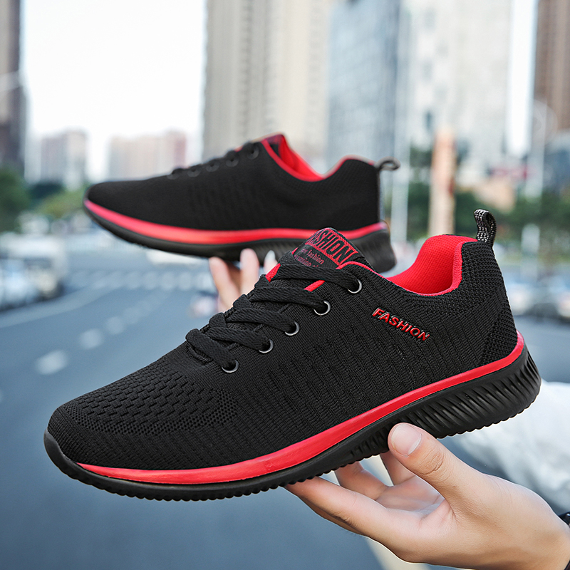 Yrzl Sportschuhe für Männer Sc – Knit Fabric Lace Up Sneakers Bewertung und Preis